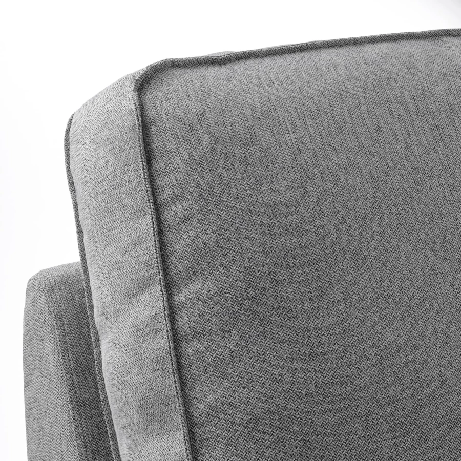 2-местный диван и кушетка - IKEA KIVIK, 83x95/163x280см, серый, КИВИК ИКЕА (изображение №6)