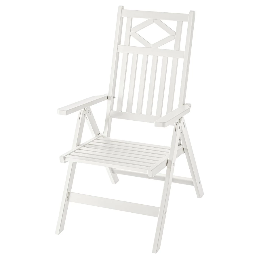 Садовое кресло - BONDHOLMEN IKEA/  БОНДХОЛЬМЕН ИКЕА,  107х58 см, белый (изображение №1)