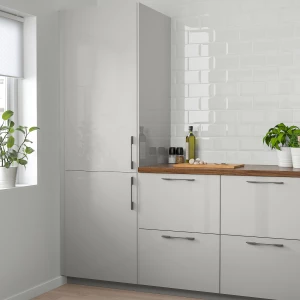 Второе фото. Дверца - IKEA RINGHULT, 140х60 см, светло-серый, РИНГХУЛЬТ ИКЕА