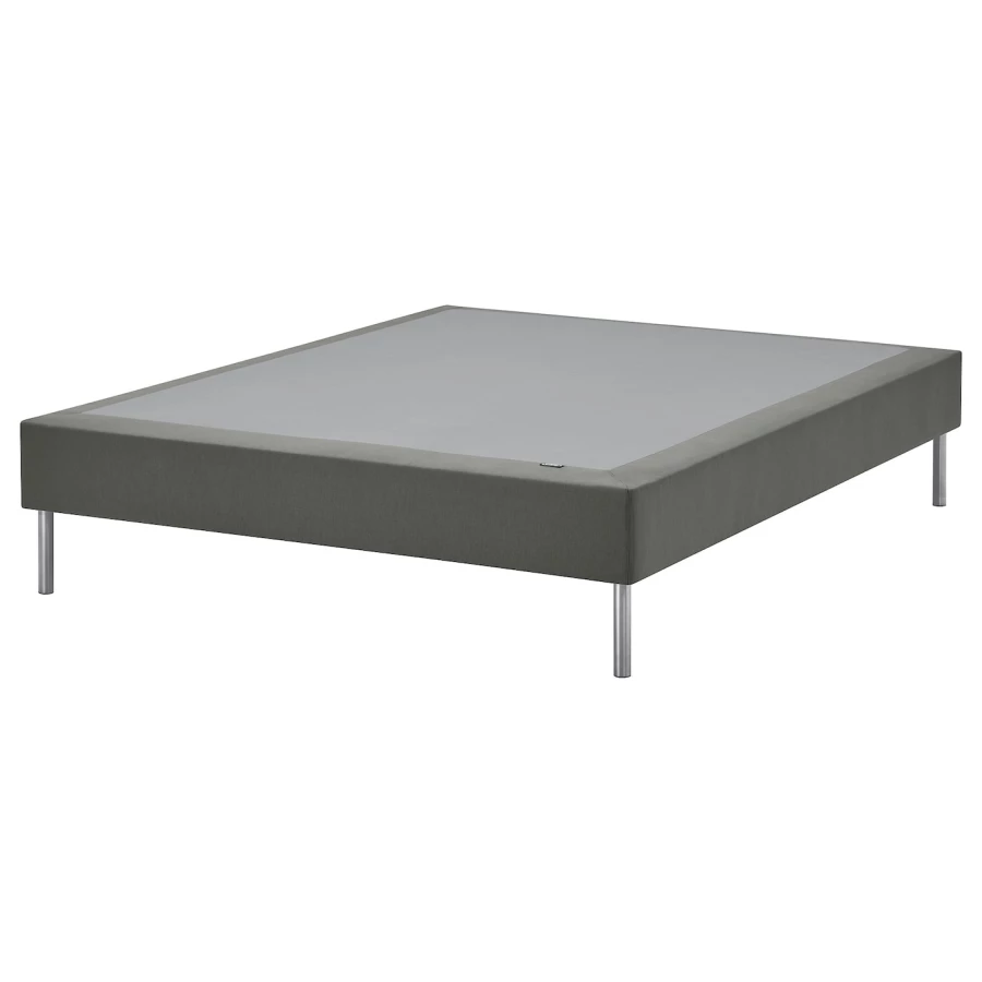 Каркас кровати - LYNGÖR / LYNGОR IKEA/ ЛЮНГЕРЬ ИКЕА, 180х200 см, серый (изображение №1)