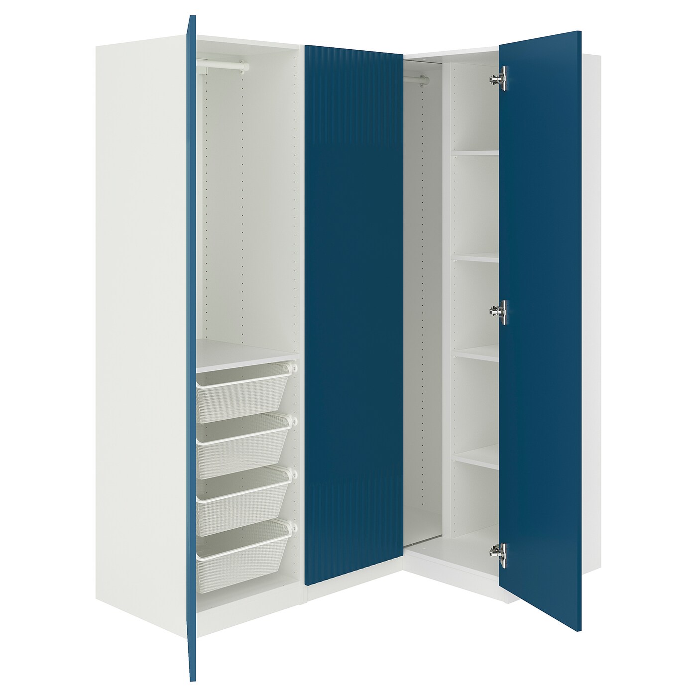 IKEA PAX / FYRUDDEN Угловой шкаф ИКЕА