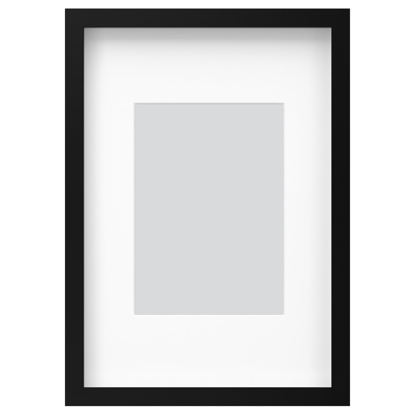 Рамка - IKEA RÖDALM/RODALM/РОДАЛЬМ ИКЕА, 30х21 см, белый/черный