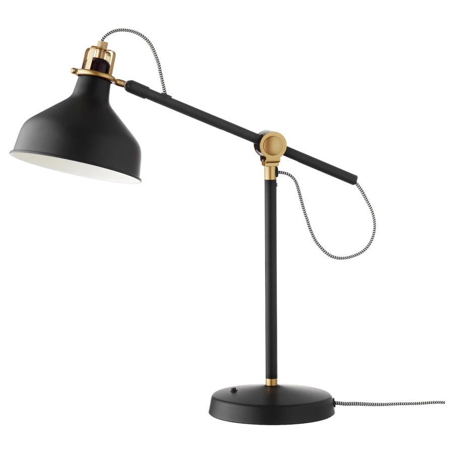 Лампа - RANARP IKEA/РАНАРП ИКЕА, 41 см, черный (изображение №1)