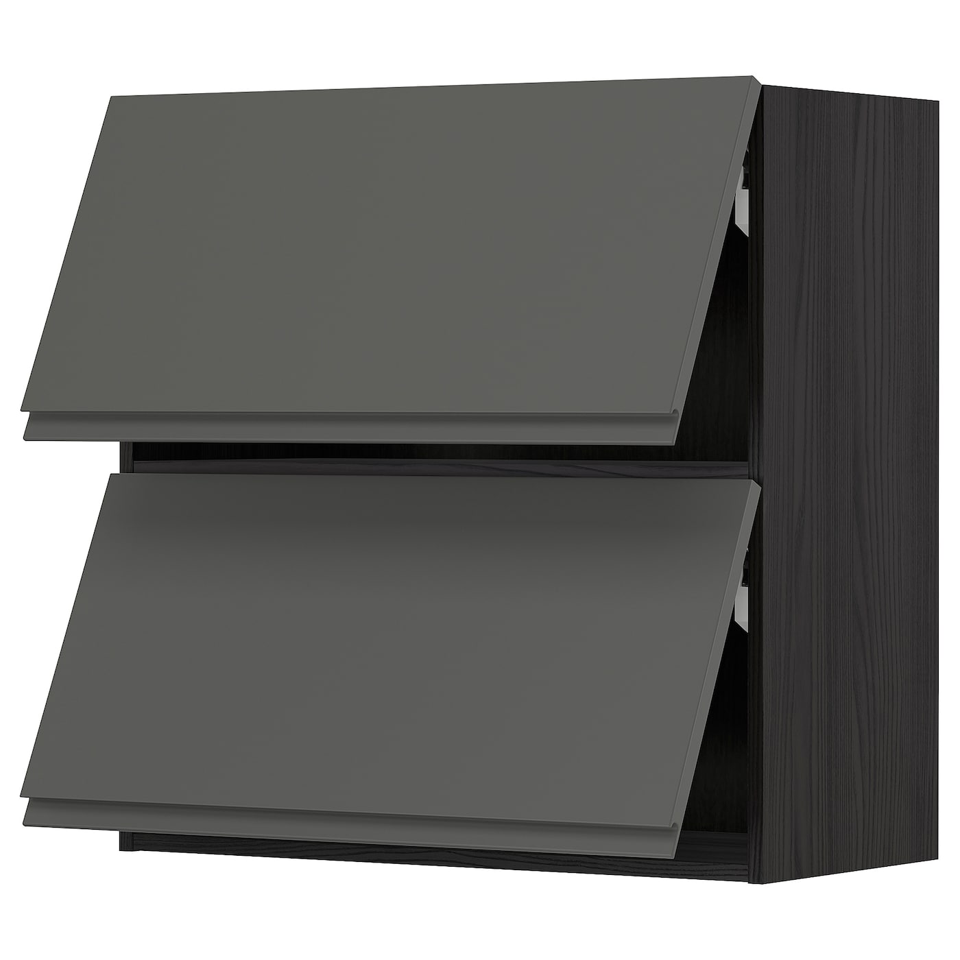 Навесной шкаф - METOD IKEA/ МЕТОД ИКЕА, 80х80 см, черный