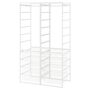 Открытый шкаф - JONAXEL IKEA/ЙОНАХЕЛЬ ИКЕА, 51х99х173 см, белый