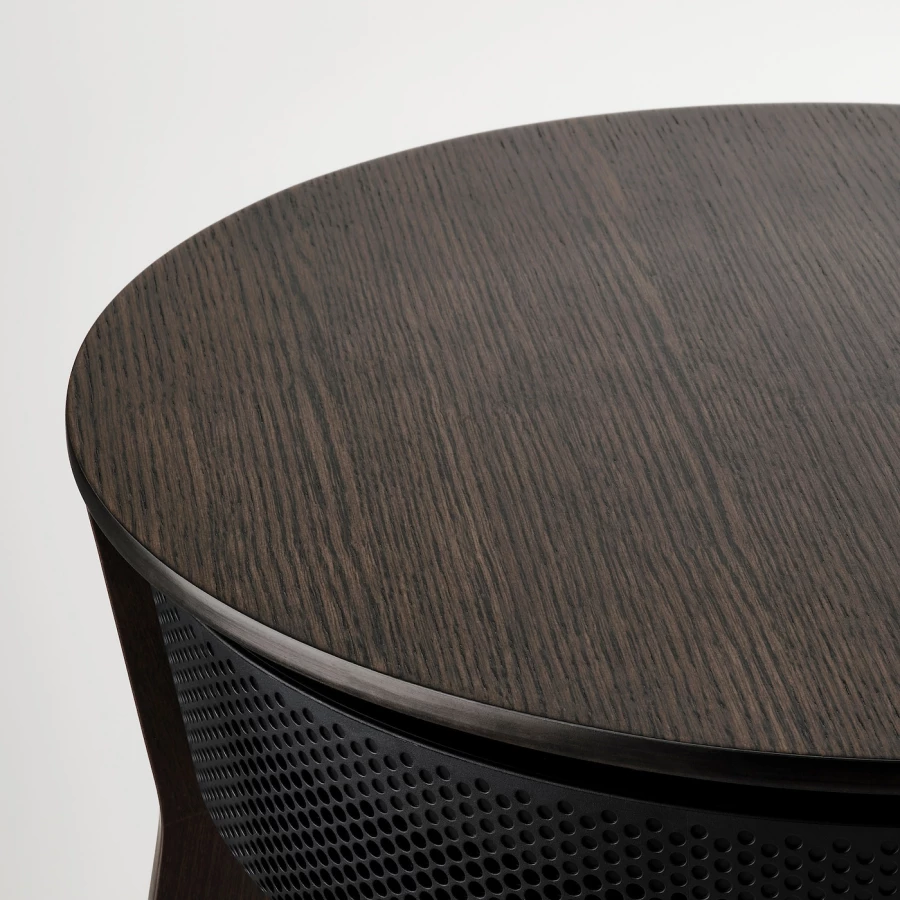 Стол с очистителем воздуха - IKEA STARKVIND, 54х55 см, темно-коричневый, СТАРКВИНД ИКЕА (изображение №8)