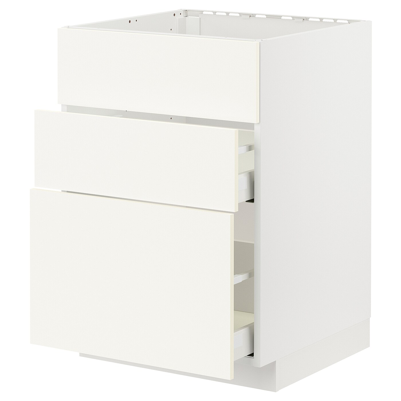Напольный шкаф - IKEA METOD MAXIMERA, 80x62x80см, белый, МЕТОД МАКСИМЕРА ИКЕА