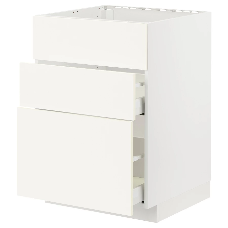 Напольный шкаф - IKEA METOD MAXIMERA, 80x62x80см, белый, МЕТОД МАКСИМЕРА ИКЕА (изображение №1)