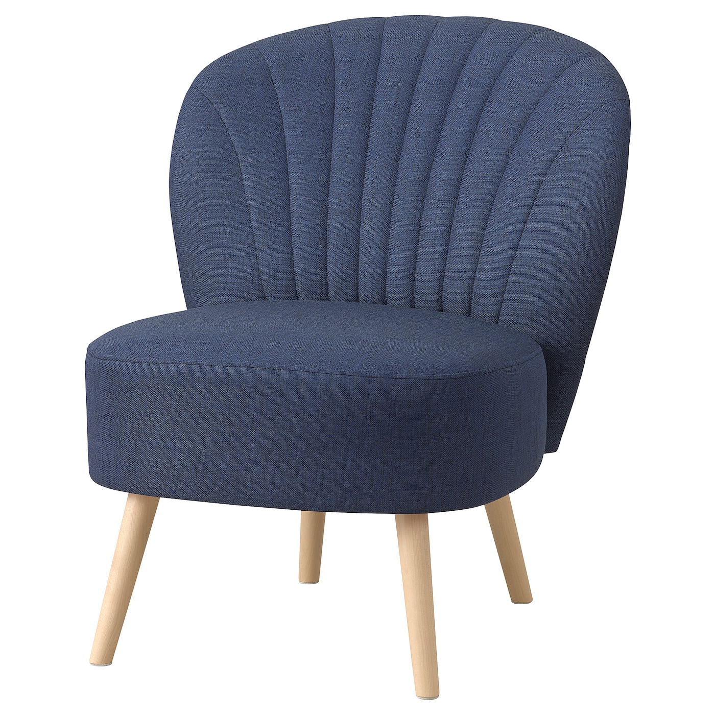 Кресло - IKEA BILLHAMN, 59х78х82 см, синий, БИЛЛХАМН ИКЕА