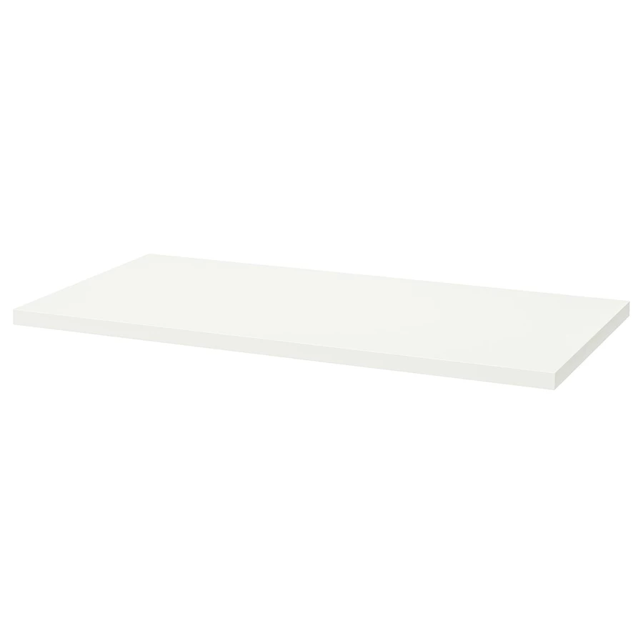 Письменный стол - IKEA LAGKAPTEN/ADILS, 120х60 см, темно-серый/белый, ЛАГКАПТЕН/АДИЛЬС ИКЕА (изображение №2)