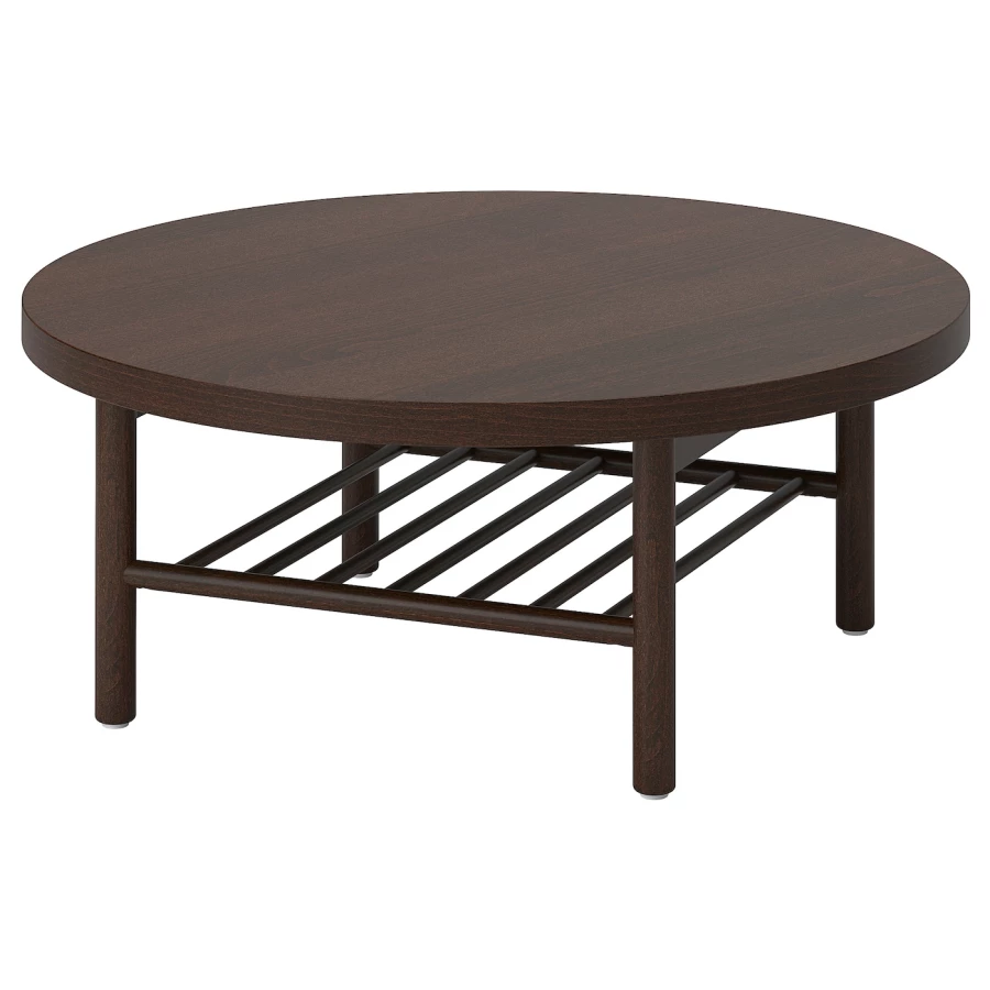 Журнальный стол - LISTERBY  IKEA/ ЛИСТЕРБИ ИКЕА, 90 см, коричневый (изображение №1)