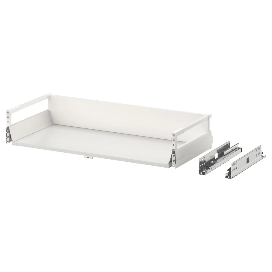 Ящик средний с точечным открыванием -  EXCEPTIONELL IKEA/ ЭКСЕПТИОНЕЛЛЬ  ИКЕА, 76,4х14,4 см, белый (изображение №1)