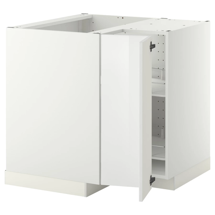 Напольный шкаф - IKEA METOD, 88x80x87,5см, белый, МЕТОД ИКЕА (изображение №1)