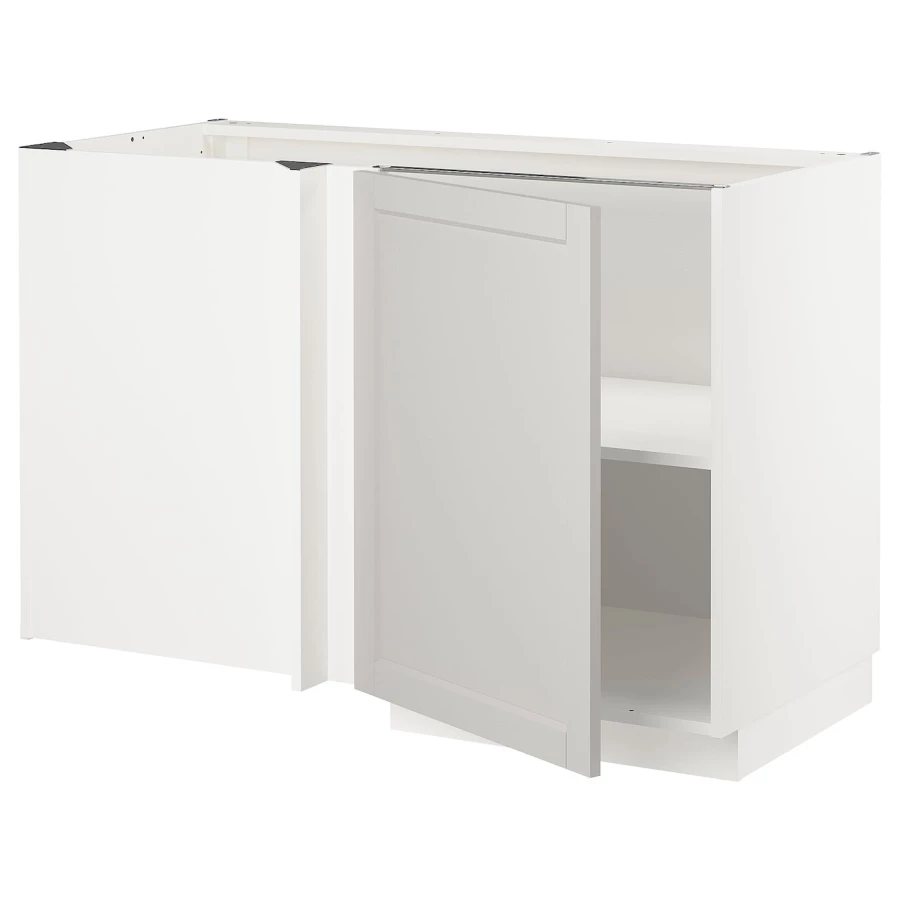 Напольный кухонный шкаф  - IKEA METOD MAXIMERA, 88x67,5x127,5см, белый, МЕТОД МАКСИМЕРА ИКЕА (изображение №1)