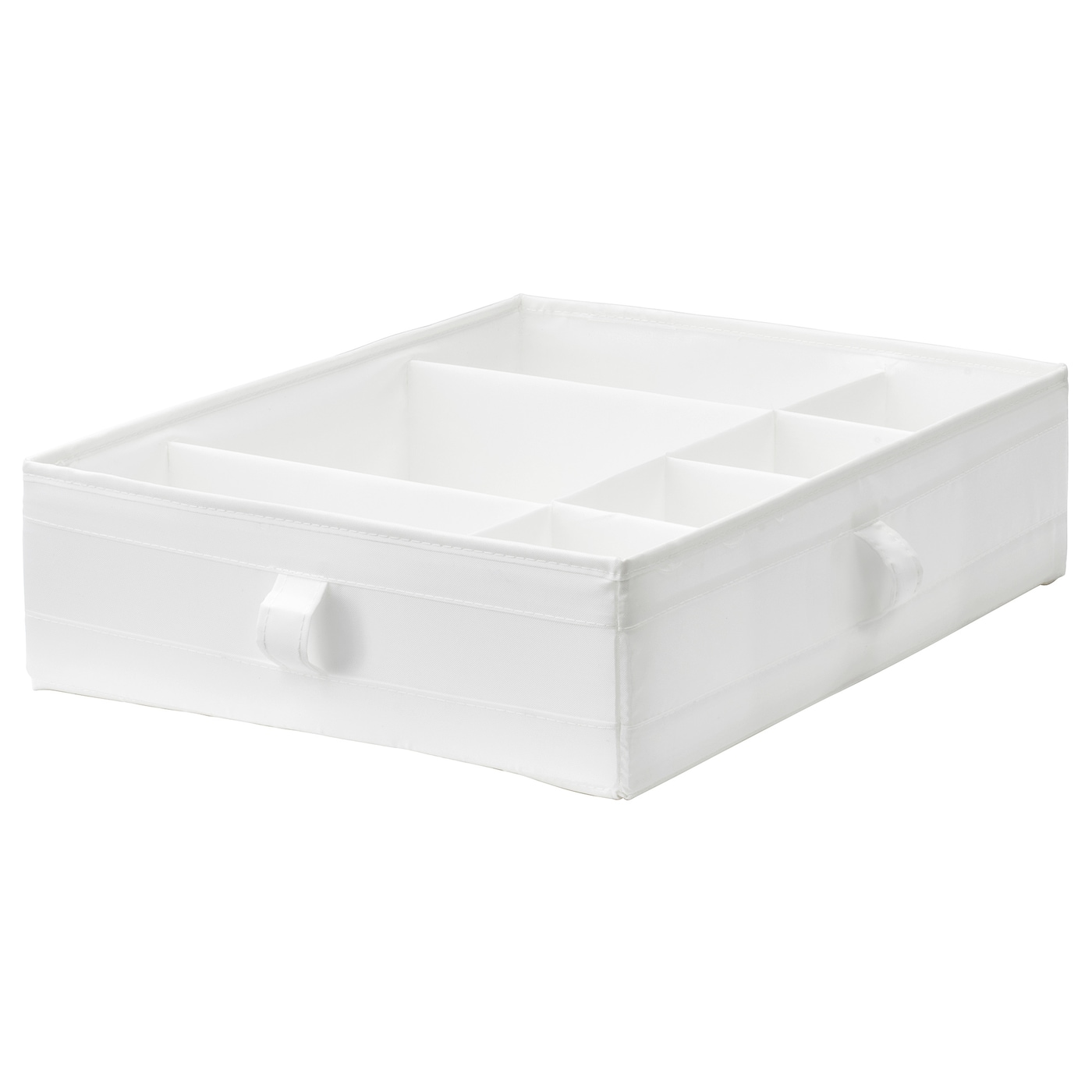 Коробка с отделениями - SKUBB IKEA/ СКУББ ИКЕА. 44х34х11 см, белый