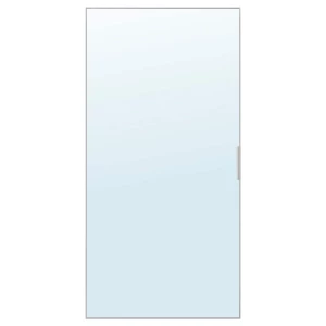 Дверь с петлями - IKEA STRAUMEN/ШТРАУМЕН ИКЕА, 120х60 см, серебристый