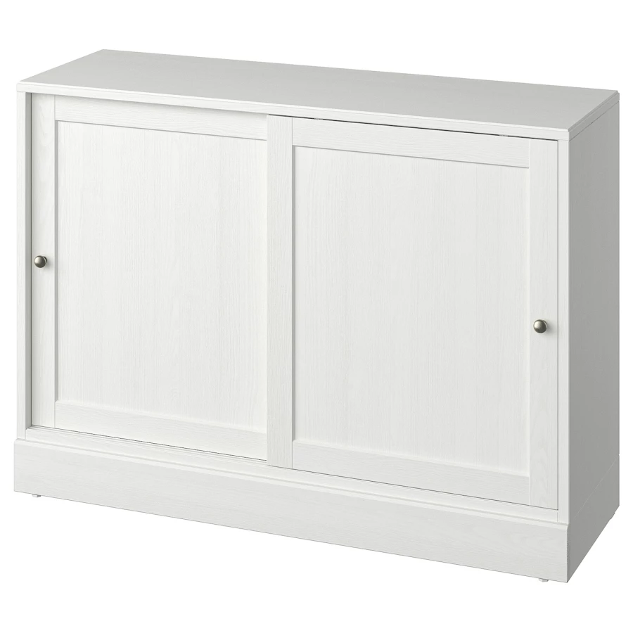 Комод - HAVSTA IKEA/ ХАВСТА ИКЕА, 121х89 см, белый (изображение №1)