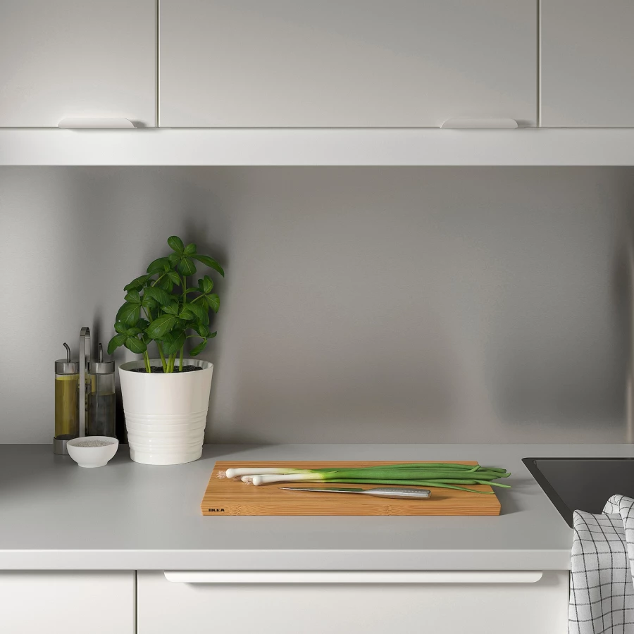 Настенная панель - LYSEKIL IKEA/ ЛИСЕКИЛ  ИКЕА,  120х55 см,  коричневый/серый (изображение №2)