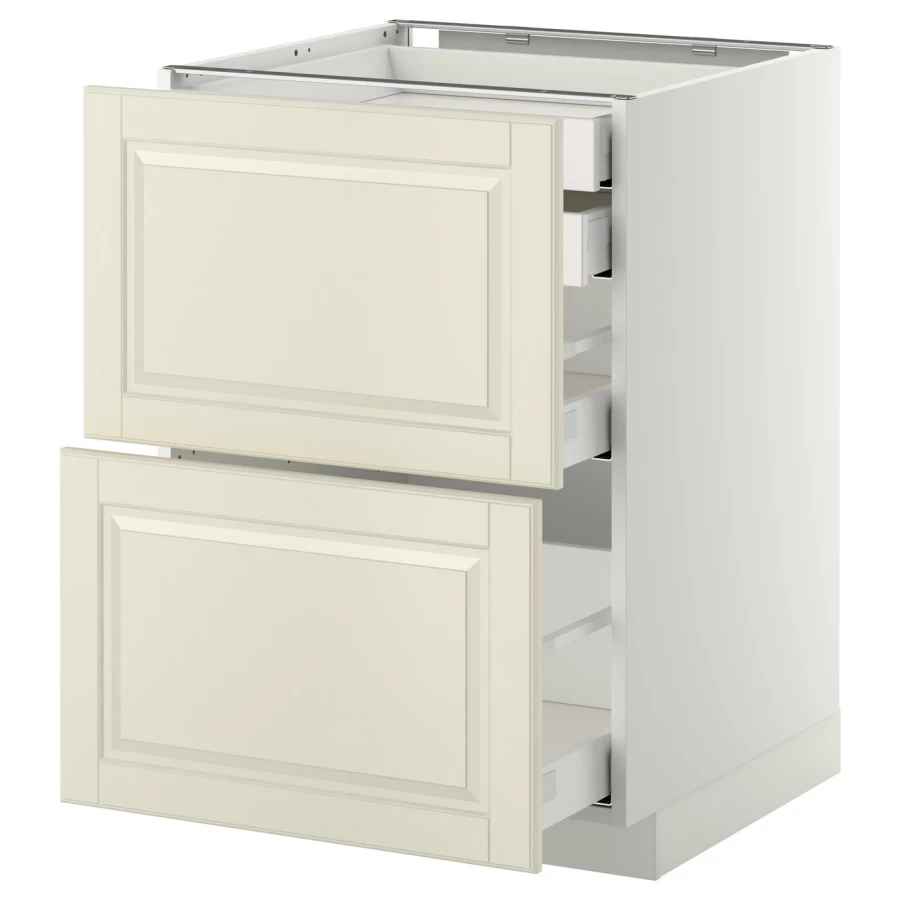 Напольный кухонный шкаф  - IKEA METOD MAXIMERA, 88x61,9x60см, белый, МЕТОД МАКСИМЕРА ИКЕА (изображение №1)