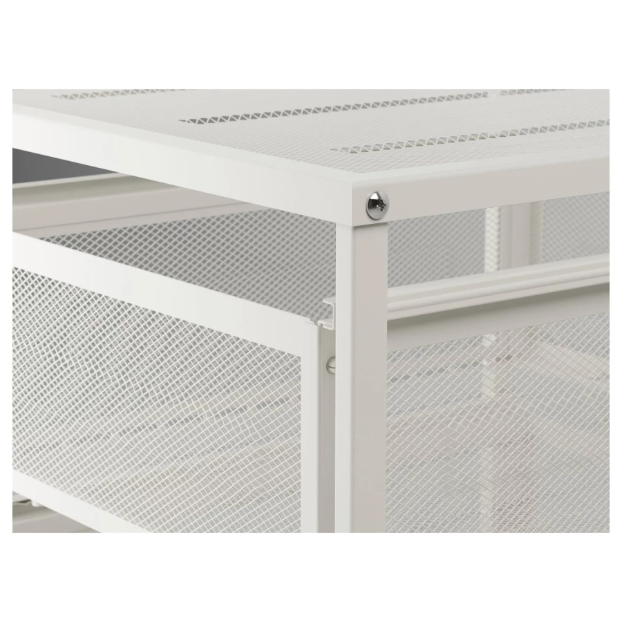 Блок хранения - IKEA LENNART/ЛЕННАРТ ИКЕА, 30х34х56 см, белый (изображение №5)