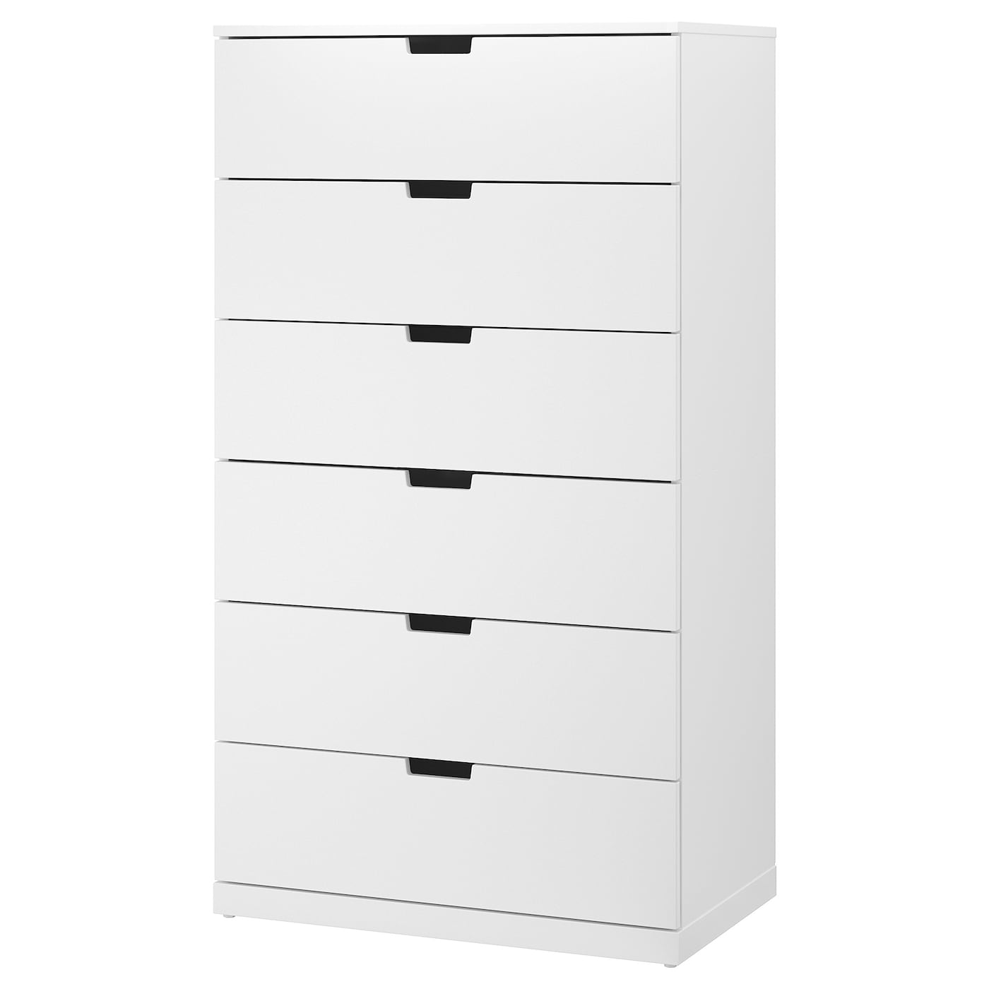 Комод - IKEA NORDLI/НОРДЛИ ИКЕА, 47х80х145 см, белый