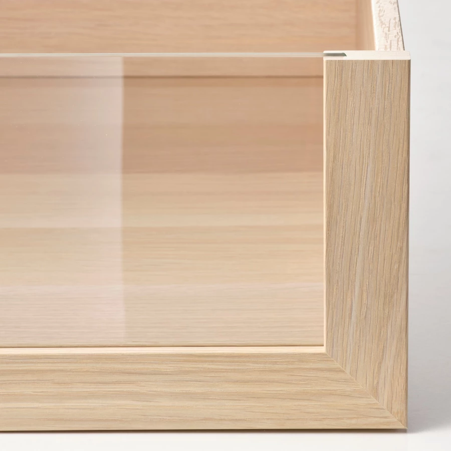 Ящик с фронтальной панелью - IKEA KOMPLEMENT, 100x58 см, под беленый дуб КОМПЛИМЕНТ ИКЕА (изображение №4)