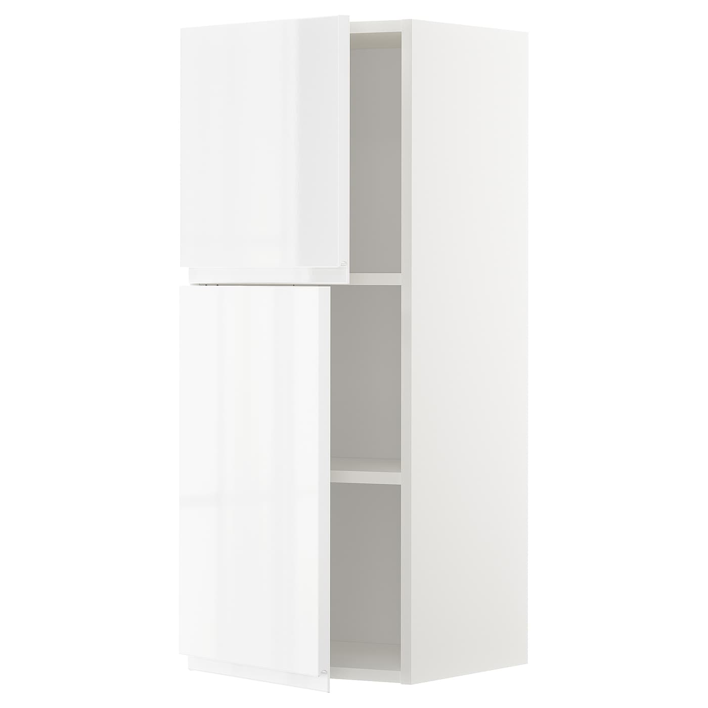 Навесной шкаф с полкой - METOD IKEA/ МЕТОД ИКЕА, 100х40 см,  белый
