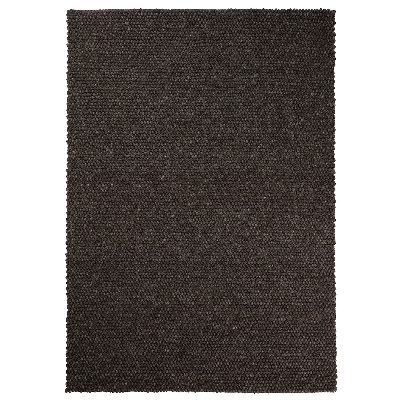 Ковер ручной работы - IKEA HJORTHEDE/ЙОРТЕДЕ ИКЕА, 240х170 см, черный