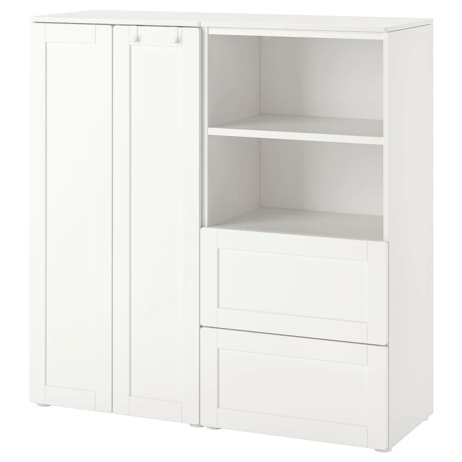 Шкаф - SMÅSTAD / SMАSTAD IKEA /СМОСТАД ИКЕА, 120x42x123 см, белый за 59425  рублей в по России и в г. Ярославль арт. 39428954 без предоплат —  интернет-магазин ВАМДОДОМА