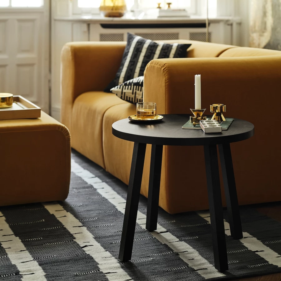 Стол IKEA STOCKHOLM 2025/СТОКГОЛЬМ 2025 ИКЕА, 55 см, темно-коричневый (изображение №2)