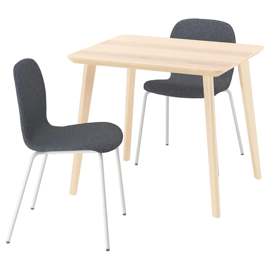 LISABO / KARLPETTER Стол и 2 стула ИКЕА (изображение №1)