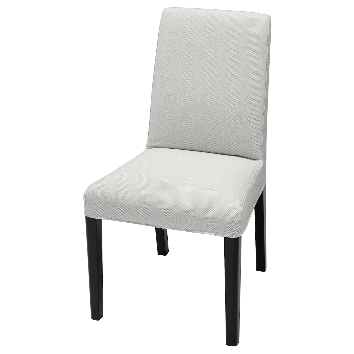 Чехол на стул - BERGMUND IKEA/ БЕРГМУНД ИКЕА,  серый