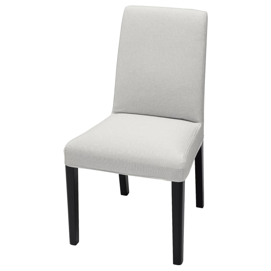 Чехол на стул - BERGMUND IKEA/ БЕРГМУНД ИКЕА,  серый (изображение №1)