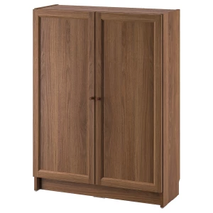 Книжный шкаф - BILLY / OXBERG IKEA/ БИЛЛИ/ ОКСБЕРГ ИКЕА,80х30х106 см, коричневый