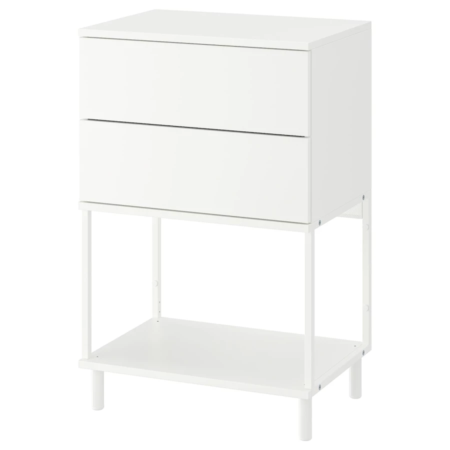 Комод - IKEA PLATSA/ПЛАТСА ИКЕА, 93х60х42 см, белый (изображение №1)