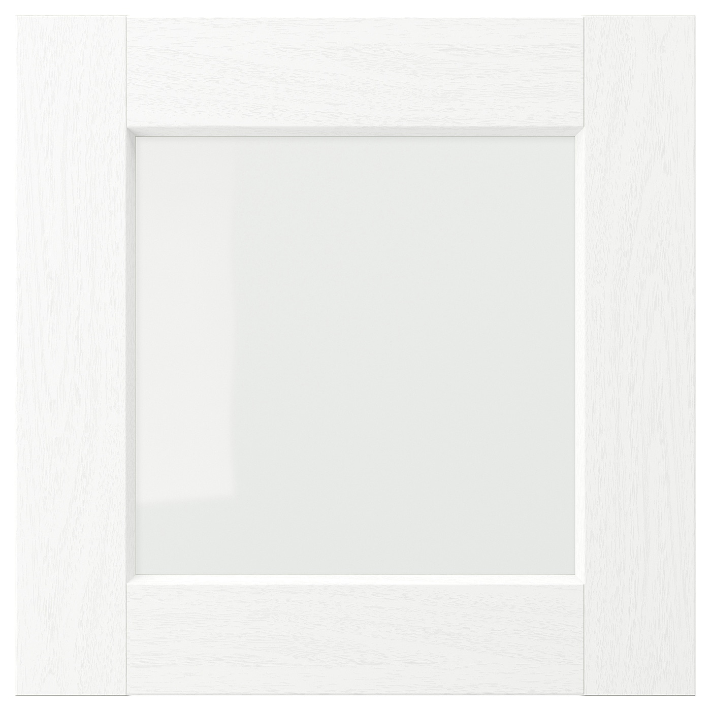 Дверца со стеклом - ENKÖPING/ENKOPING, 40х40 см, белый, ЭНКОПИНГ/ЭНКЁПИНГ ИКЕА