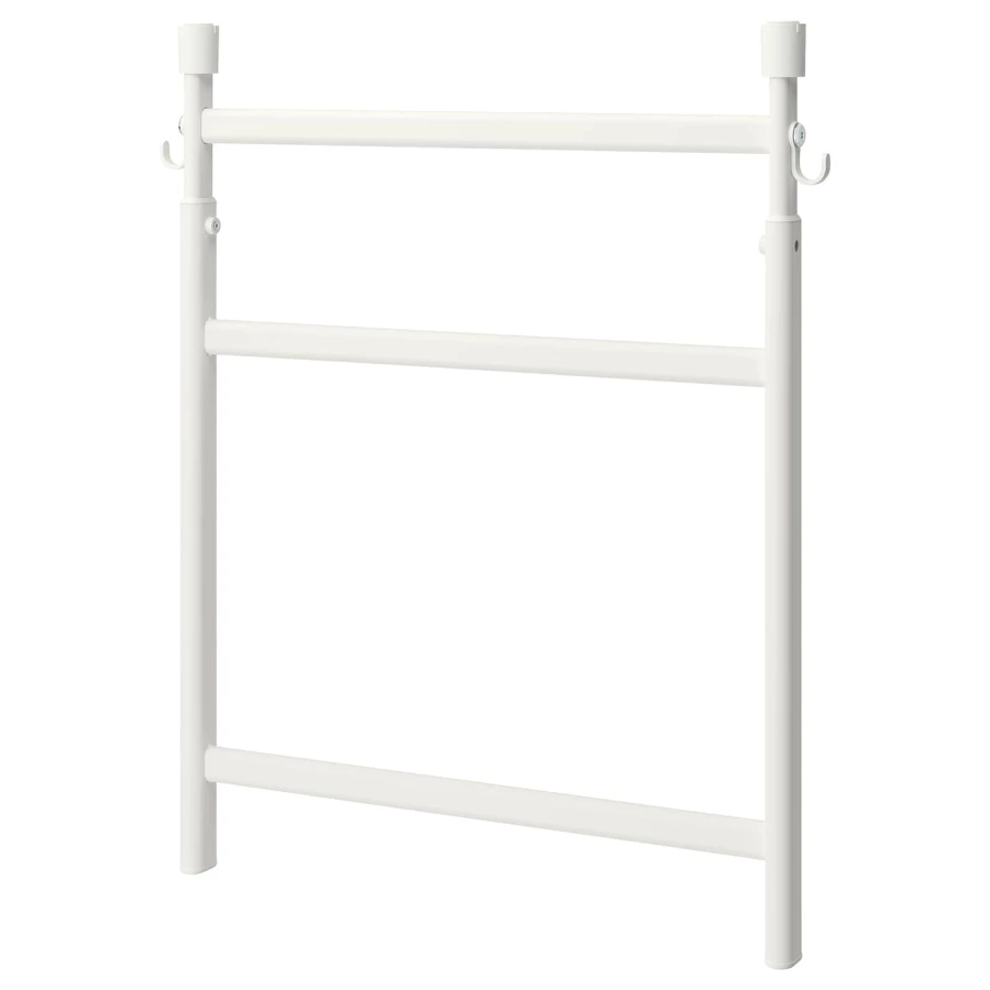 Рейлинг - IKEA SUNNERSTA, 45.7х45-65 см, белый, СУННЕРСТА ИКЕА (изображение №1)
