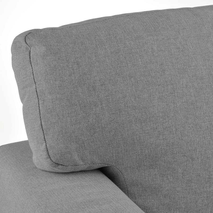 3-местный диван-кровать - IKEA BÅRSLÖV/BARSLOV/БЁРСЛОВ ИКЕА, 236х90х84 см, серый (изображение №5)
