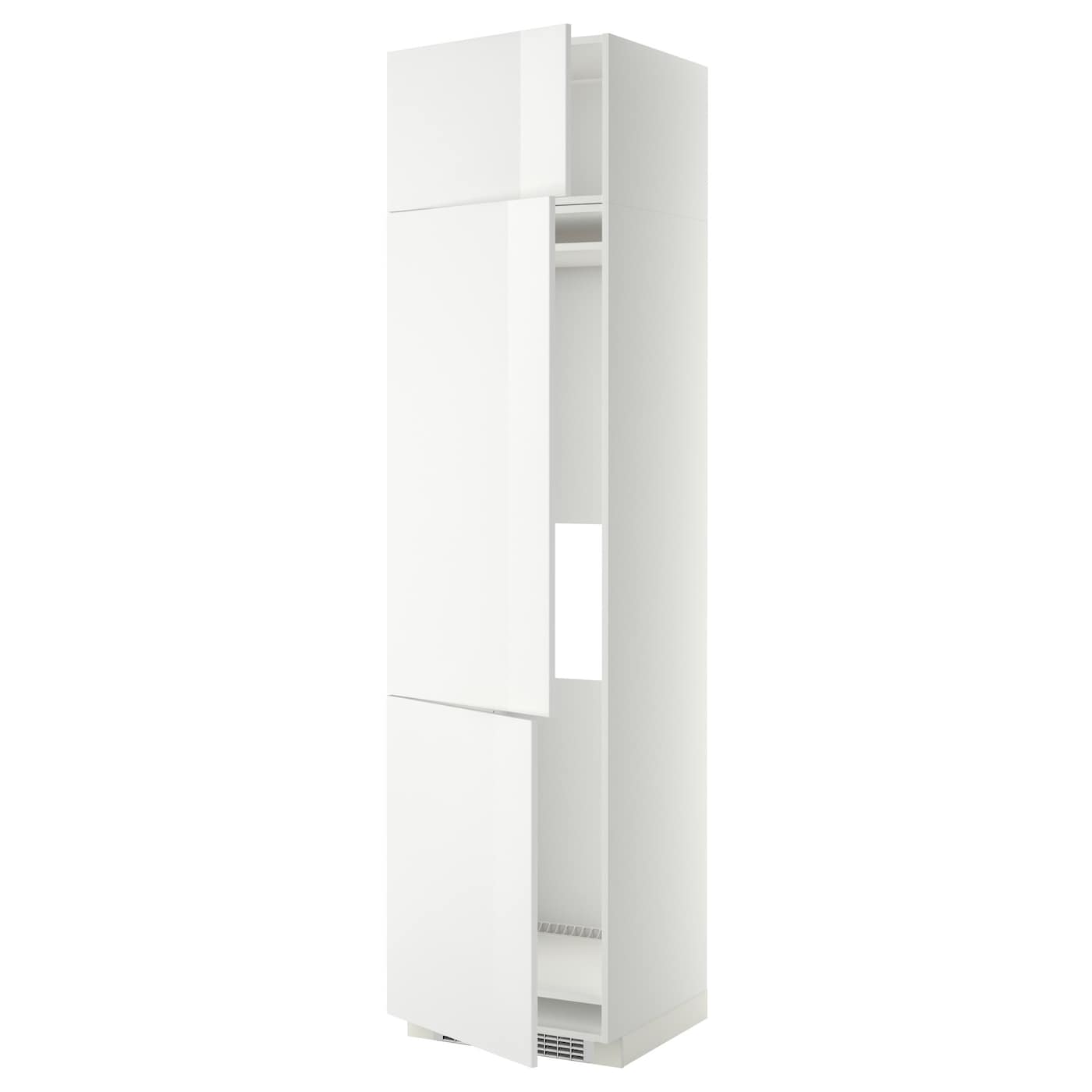 Шкаф для встроенной техники - IKEA METOD, 248x62x60см, белый, МЕТОД  ИКЕА