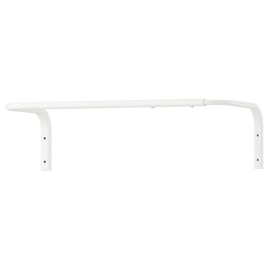 Вешалка  настенная - IKEA MULIG/МУЛИГ ИКЕА, 60х90x26 см, белый (изображение №1)