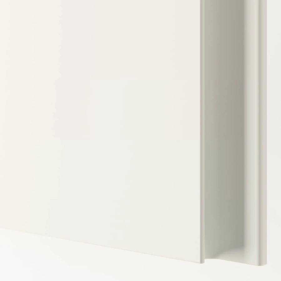 Дверь с петлями - VIKANES IKEA/ ВИКАНЕС ИКЕА, 229х50 см,  белый (изображение №2)