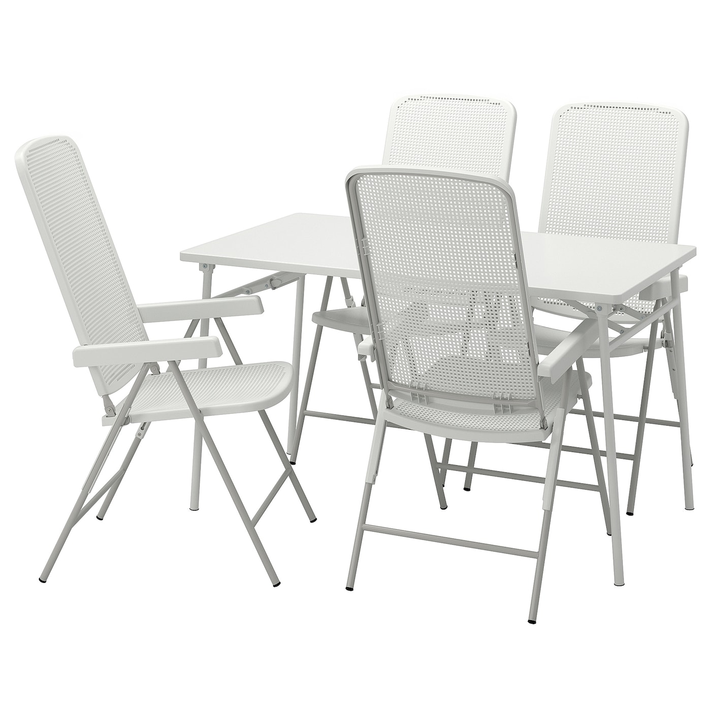 Складной комплект из стула и стола - TORPARÖ/TORPARО IKEA/ ТОРПАРЕ ИКЕА, 130 см, белый