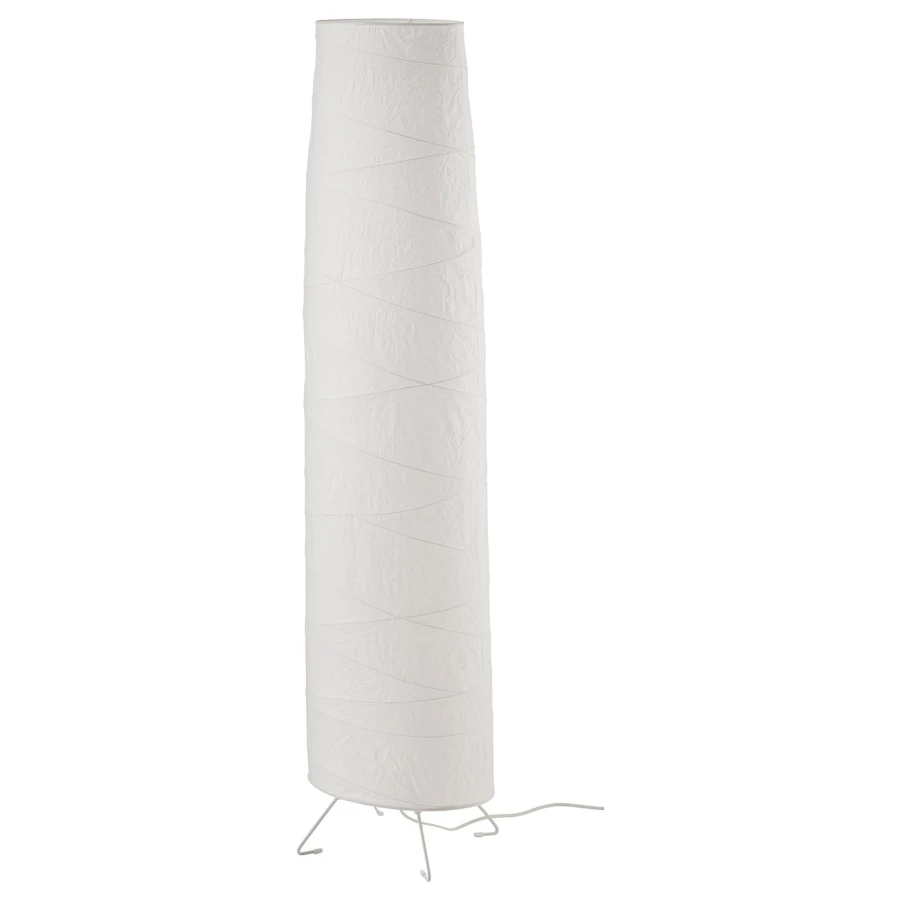 Торшер - VICKLEBY IKEA/ВИККЛЕБИ ИКЕА, 136 см, белый (изображение №1)