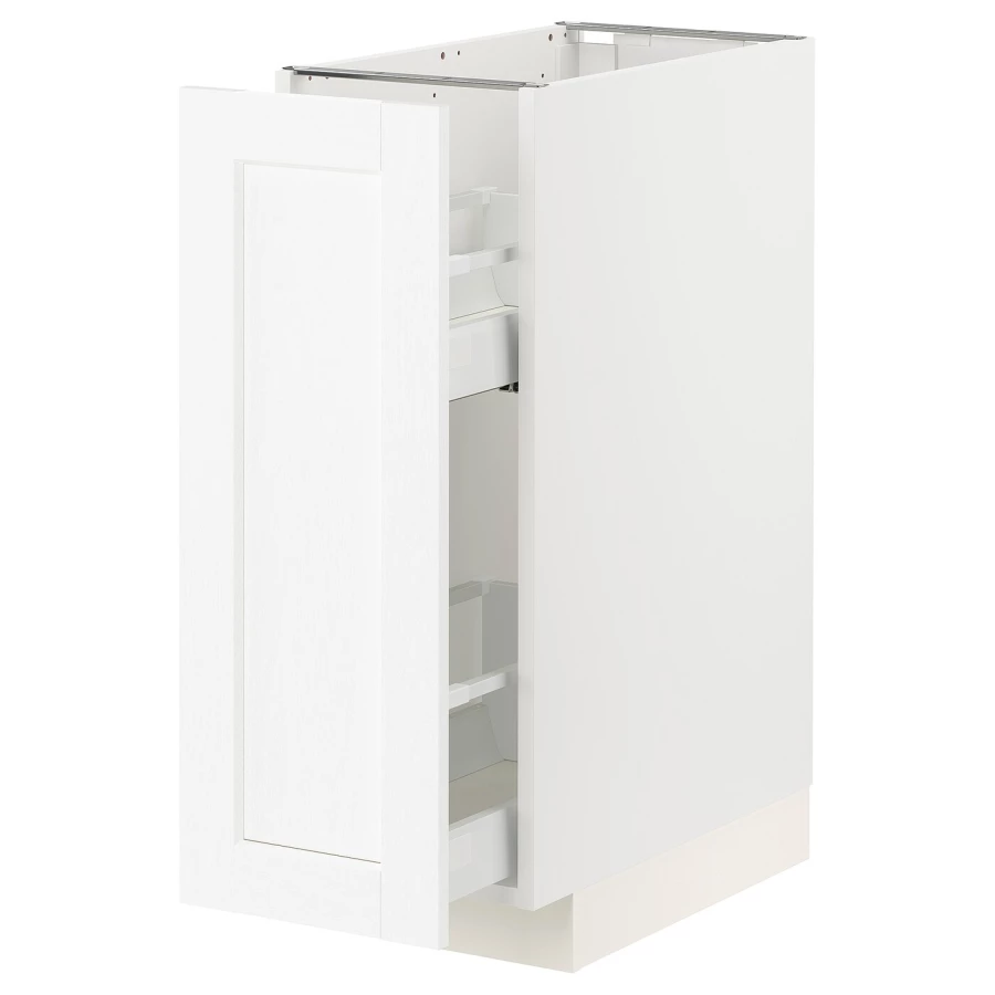 Напольный шкаф - IKEA METOD MAXIMERA, 88x62x30см, белый, МЕТОД МАКСИМЕРА ИКЕА (изображение №1)
