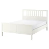 Кровать - IKEA HEMNES, 200х160 см, жесткий матрас, белый, ХЕМНЭС ИКЕА