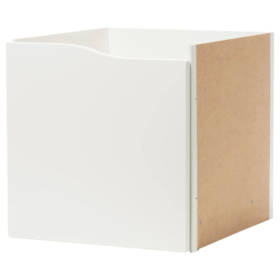 Книжный шкаф - IKEA KALLAX, 147х39х77 см, белый, КАЛЛАКС ИКЕА (изображение №3)