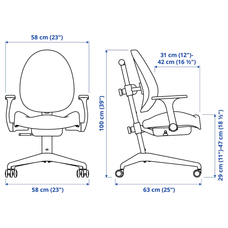 Детский стол и стул - IKEA MICKE/GUNRIK, белый, Микке/Гунрик ИКЕА (изображение №10)