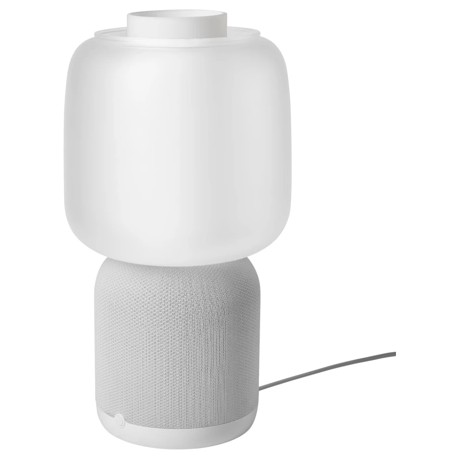 Колонка-лампа Wi-Fi - IKEA SYMFONISK, 16х25 см, белый, СИМФОНИСК ИКЕА (изображение №1)