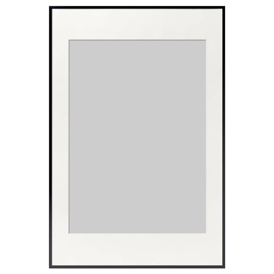 Рамка - IKEA LOMVIKEN, 61х91 см, черный, ЛОМВИКЕН ИКЕА (изображение №1)