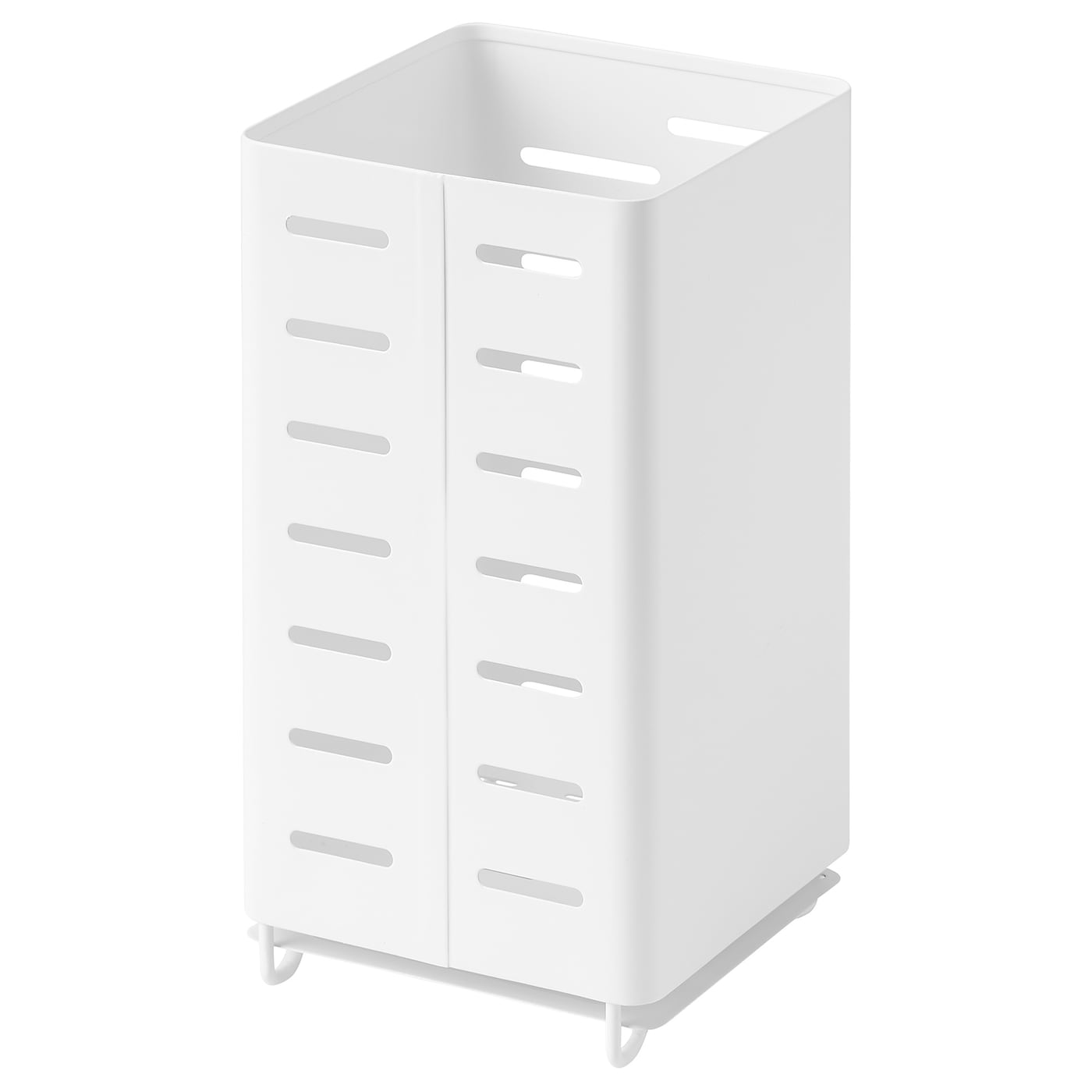 Подставка для столовых приборов - IKEA AVSTEG, 10х10х18 см, белый, АВСТЕГ ИКЕА